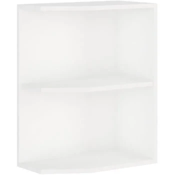 Poličnik ARA 30G 3P je sestavljen iz fronte in korpusa iz MDF plošče, debeline 16 mm. Robovi so iz melamina. Dimenzije: - D: 30 cm x V: 72 cm x G: 55 cm