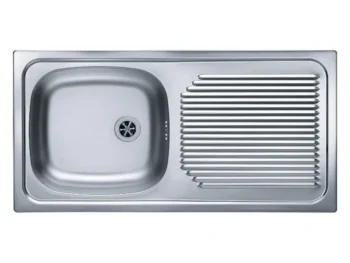 Inox pomivalno korito B60 je vgradno. Korito ima eno posodo in odlagalno površino. Postavitev korita je univerzalna (levo ali desno). Minimalna širina