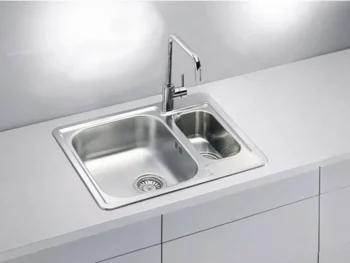 Inox pomivalno korito LN 50 je vgradno. Korito ima dve posodi, eno večjo in eno manjšo. Postavitev korita je univerzalna (levo ali desno). Minimalna širina