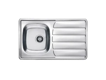 Inox pomivalno korito ZM 30 je vgradno. Korito ima eno posodo in odlagalno površino. Postavitev korita je univerzalna (levo ali desno). . Minimalna širina
