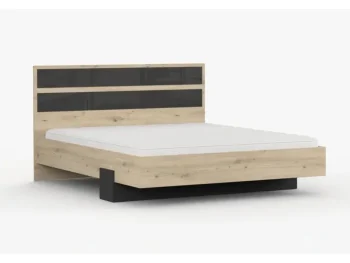 Postelja LANZAROTE je moderen kos pohištva. Je odlična izbira za vsako tradicionalno ali moderno spalnico. Elegantna oblika v modnih barvah se bo odlično