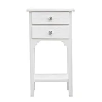 Predalnik BLANC 2C, je eleganten kos pohištva, ki popestri vaš prostor. Narejen je iz kakovostnega MDF-ja. S svojo obliko in barvo, da poseben čar elegance