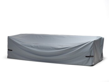 Prevleka za vrtno pohištvo Maximo L. Nardi prevleka za zaščito večjega zunanjega pohištva v sivi barvi. Prevleka je namenjena zaščiti troseda Maximo ali