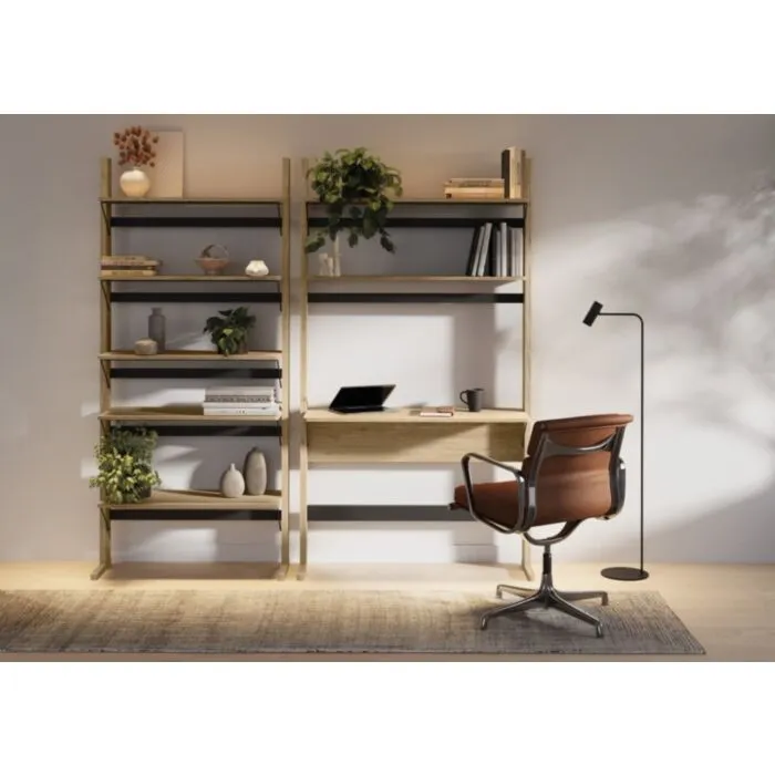 Regal OLIVIJA 5, je idealna rešitev za tiste, ki želijo združiti estetiko s praktičnim upravljanjem prostora. Ta kos pohištva se bo dobro podal v kateri