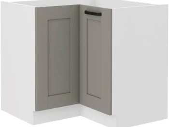 Kuhinjo TAJA je možno naročiti v kompletu (Kuhinjski bloki TAJA) ali pa po posameznih elementih po vaši izbiri. Spodnja kotna omara TAJA 90 x 90D je