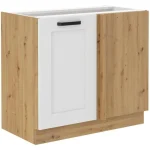 Kuhinjo VANESA je možno naročiti v kompletu (Kuhinjski bloki VANESA) ali pa po posameznih elementih po vaši izbiri. Spodnja kotna omara VANESA 105D je