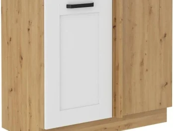 Kuhinjo VANESA je možno naročiti v kompletu (Kuhinjski bloki VANESA) ali pa po posameznih elementih po vaši izbiri. Spodnja kotna omara VANESA 105D je