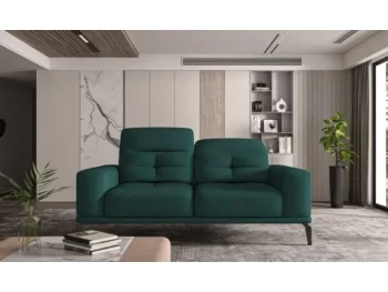 Trosed ROBI 2 je modernega dizajna ter praktičen za uporabo. Ima nastavljive vzglavnike in nastavljiv naslon za hrbet po globini. Noge sedežne garniture