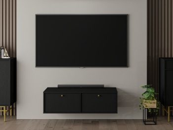 TV omarica TOKI je elegantna in kakovostna omarica, ki se prilega v vsako dnevno sobo. Dobavljiva je v treh barvnih kombinacijah: zelena s črnimi ročaji ter