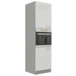 Kuhinjo ELITE je možno naročiti v kompletu (kuhinjski bloki ELITE) ali pa po posameznih elementih po vaši izbiri. Visoka omara ELITE 60D 5 je sestavljena iz