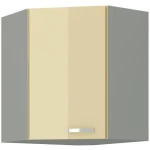 Kuhinjo ELITE je možno naročiti v kompletu (kuhinjski bloki ELITE) ali pa po posameznih elementih po vaši izbiri. Zgornja kotna omara ELITE 60x60G je