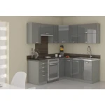 Kuhinjo ELITE je možno naročiti v kompletu (kuhinjski bloki ELITE) ali pa po posameznih elementih po vaši izbiri. Zgornja kotna omara ELITE 60x60G je