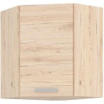 Kuhinjo SANREMO je možno naročiti v kompletu (kuhinjski bloki SANREMO) ali pa po posameznih elementih po vaši izbiri. Zgornja kotna omara SANREMO 60/60G je