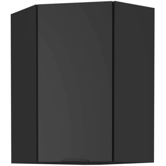 Kuhinjo SAŠA je možno naročiti v kompletu (Kuhinjski bloki SAŠA) ali pa po posameznih elementih po vaši izbiri. Zgornja kotna omara SAŠA 60 x 60G 90V je