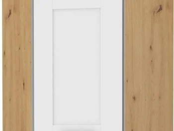 Kuhinjo VANESA je možno naročiti v kompletu (Kuhinjski bloki VANESA) ali pa po posameznih elementih po vaši izbiri. Zgornja kotna omara VANESA 60 x 60G 71V