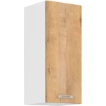 Zgornja omara ARA 30G je sestavljena iz fronte in korpusa iz MDF plošče, debeline 16 mm. Robovi so iz melamina. Ročaji so sivi. Na voljo je v barvi sonome