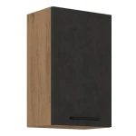 Kuhinjo PARIZ je možno naročiti v kompletu (Kuhinjska bloka PARIZ) ali pa po posameznih elementih po vaši izbiri. Zgornja omara PARIZ 45G je sestavljena iz