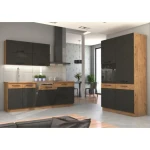 Kuhinjo PARIZ je možno naročiti v kompletu (Kuhinjska bloka PARIZ) ali pa po posameznih elementih po vaši izbiri. Zgornja omara PARIZ 50G dvižna je