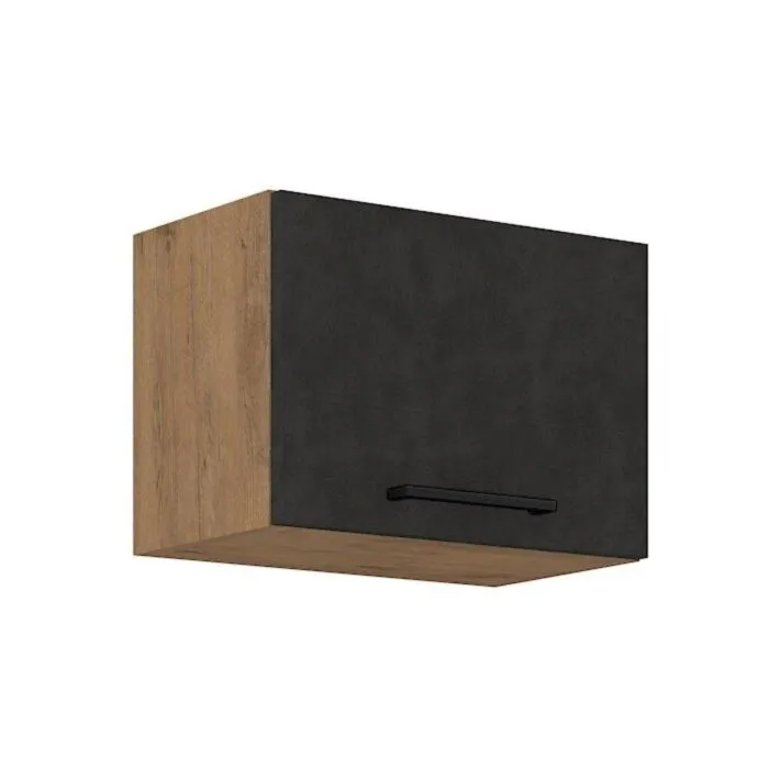 Kuhinjo PARIZ je možno naročiti v kompletu (Kuhinjska bloka PARIZ) ali pa po posameznih elementih po vaši izbiri. Zgornja omara PARIZ 50G dvižna je