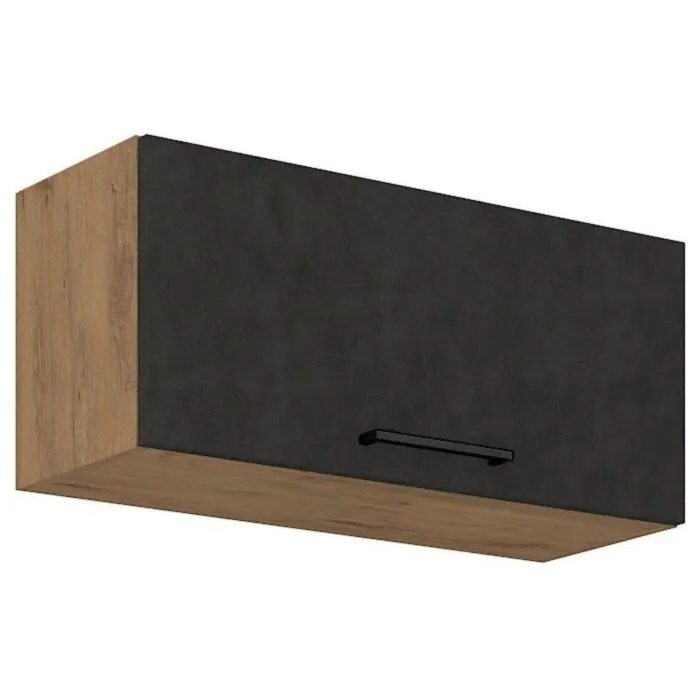 Kuhinjo PARIZ je možno naročiti v kompletu (Kuhinjska bloka PARIZ) ali pa po posameznih elementih po vaši izbiri. Zgornja omara PARIZ 80G 1 dvižna je