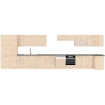 Kuhinjo SANREMO je možno naročiti v kompletu (kuhinjski bloki SANREMO) ali pa po posameznih elementih po vaši izbiri. Zgornja omara SANREMO 50G dvižna je