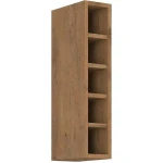 Kuhinjo PARIZ je možno naročiti v kompletu (Kuhinjska bloka PARIZ) ali pa po posameznih elementih po vaši izbiri. Zgornji poličnik PARIZ 15G je narejen iz