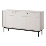 Komoda JAPONI 154 kašmir je elegantna in preprosta. Odlično se poda v vsak dnevni prostor. Narejena je iz visokokakovostnih materialov, kar zagotavlja
