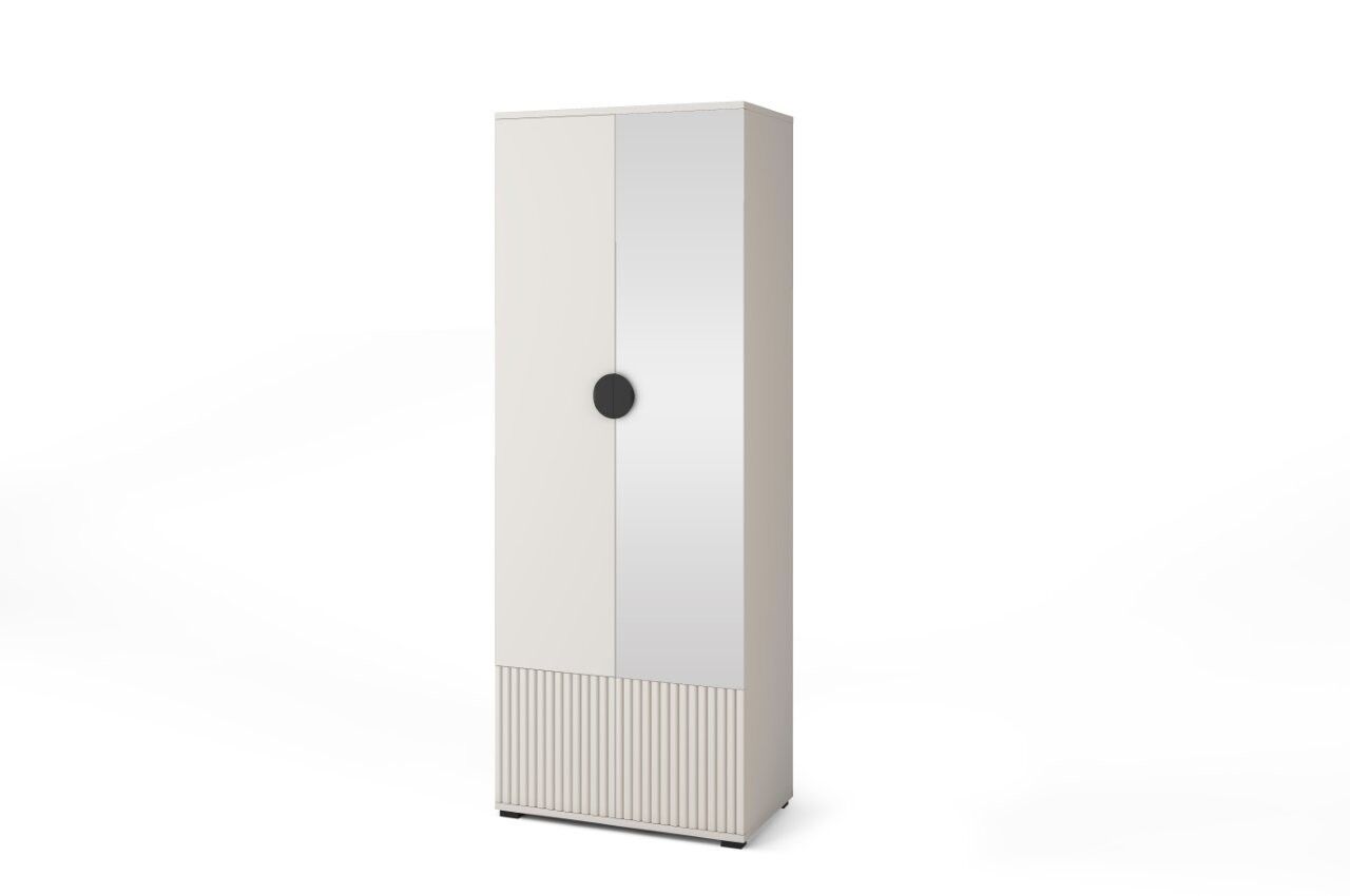 Omara RAJ Omara RAJ je elegantna in funkcionalna. Odlično se poda v vsak predprostor ali pa sobo, kjer potrebujete dodaten prostor za urejenost in shranjevanje. Omarica