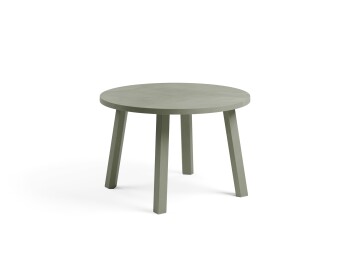 Vrtna mizica MAXIMO 60 MAXI. Vrtna klubska mizica Maximo, s strukturo regenerirane smole z visoko vsebnostjo recikliranih materialov z mat zaključkom in