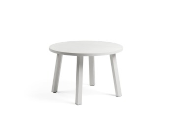 Vrtna mizica MAXIMO 60 MAXI. Vrtna klubska mizica Maximo, s strukturo regenerirane smole z visoko vsebnostjo recikliranih materialov z mat zaključkom in