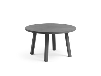 Vrtna mizica MAXIMO 70 MAXI. Vrtna klubska mizica Maximo, s strukturo regenerirane smole z visoko vsebnostjo recikliranih materialov z mat zaključkom in