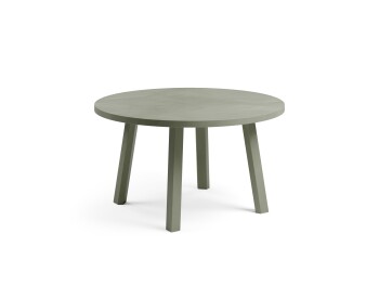 Vrtna mizica MAXIMO 70 MAXI. Vrtna klubska mizica Maximo, s strukturo regenerirane smole z visoko vsebnostjo recikliranih materialov z mat zaključkom in