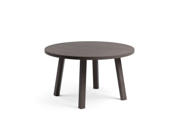 Vrtna mizica MAXIMO 70 MAXI. Vrtna klubska mizica Maximo, s strukturo regenerirane smole z visoko vsebnostjo recikliranih materialov z mat zaključkom in