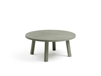 Vrtna mizica MAXIMO 70 MINI. Vrtna klubska mizica Maximo, s strukturo regenerirane smole z visoko vsebnostjo recikliranih materialov z mat zaključkom in