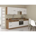 Kuhinjo PARIZ je možno naročiti v kompletu (Kuhinjska bloka PARIZ) ali pa po posameznih elementih po vaši izbiri. Zgornja kotna omara PARIZ GLOS 60 x 60G je