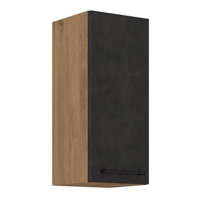 Zgornja omara PARIZ 30G Kuhinjo PARIZ je možno naročiti v kompletu (Kuhinjska bloka PARIZ) ali pa po posameznih elementih po vaši izbiri. Zgornja omara PARIZ 30G je narejena iz