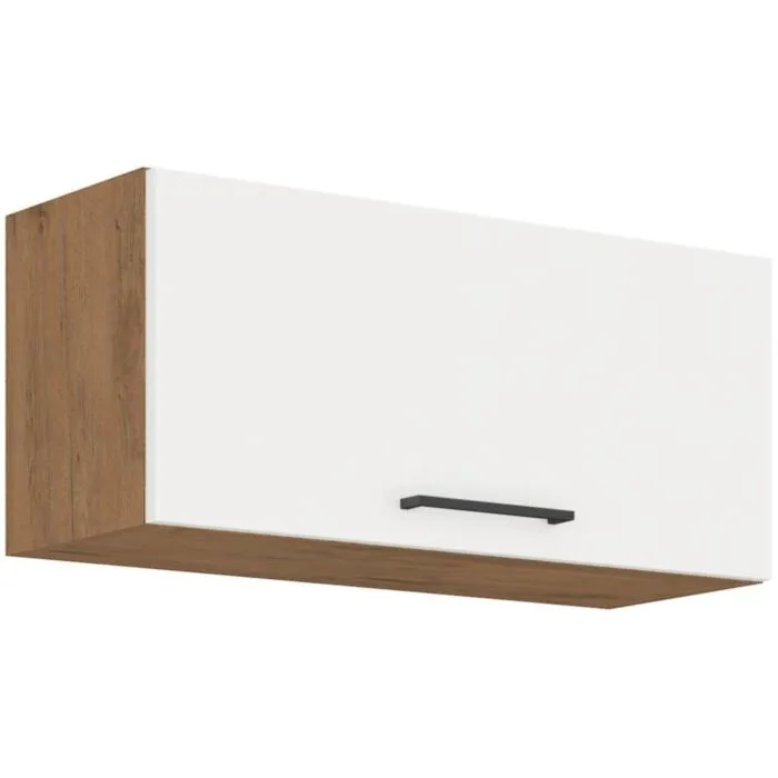 Zgornja omara PARIZ GLOS 80G 2 dvižna Kuhinjo PARIZ je možno naročiti v kompletu (Kuhinjska bloka PARIZ) ali pa po posameznih elementih po vaši izbiri. Zgornja omara PARIZ GLOS 80G 2 dvižna je