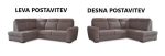 Sedežna garnitura LEVEL – Meblar - Oblazinjeno – kvalitetna raztegljiva sedezna razlicne barve