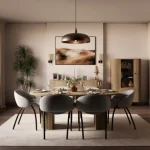 Raztegljive jedilna miza OVARI Fi 100 je elegantna in funkcionalna. Mizo se lahko raztegne iz dimenzija Fi 100 cm v dimenzijo 188 cm. Narejena je iz laminirane