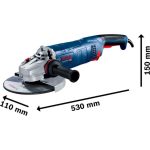 KOTNI BRUSILNIK GWS 24-180 JZ – BOSCH PROFESSIONAL – dodatni pogled 2
