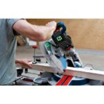 AKU. KROŽNA NAMIZNA ŽAGA BOSCH PROFESSIONAL GCM 18V-305 GDC 2X18V 5.5AH BATERIJE - slika 3