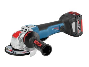 AKUMULAT. KOTNI BRUSILNIK BOSCH PROFESSIONAL GWX 18V-10 PC, 125 MM SOLO ORODJE V L-BOXX-U
