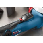 AKUMULAT. KOTNI BRUSILNIK BOSCH PROFESSIONAL GWX 18V-10 PSC, 125 MM SOLO ORODJE V L-BOXX-U – dodatni pogled 4