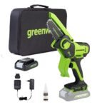 AKUMULATOR. VERIŽNA ŽAGA GREENWORKS 24V Z 2AH BATERIJO+ POLNILNIK – verizna zaga
