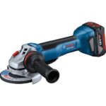 AKUMULATORSKI KOTNI BRUSILNIK BOSCH PROFESSIONAL GWS 18V-10 P + L-BOXX – dodatni pogled 1