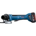 AKUMULATORSKI KOTNI BRUSILNIK BOSCH PROFESSIONAL GWS 18V-10 P + L-BOXX – dodatni pogled 3
