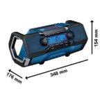 AKUMULATORSKI RADIO BOSCH PROFESSIONAL GPB 18V-2 C – dodatni pogled 2