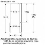 AMERIŠKI HLADILNIK BOSCH KFN96VPEA – ameriski
