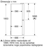 AMERIŠKI HLADILNIK BOSCH KMC85LBEA – ameriski