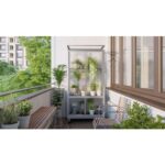 BALKONSKI RASTLINJAK VITAVIA POLIS HKP4MM ROLL FOUNDATION, ALU – dodatni pogled 3